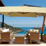 شمسية كبيرة كانتليفر  | شمسية بحر للبيع بتصميم جانبي متحرك